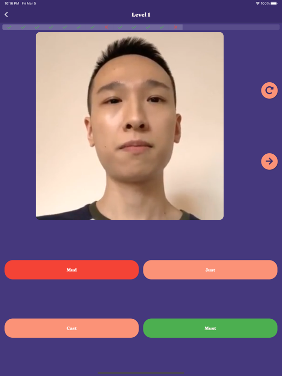 Screenshot #4 pour Lipreading Academy