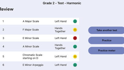 ABRSM Piano Scales Trainer Screenshot