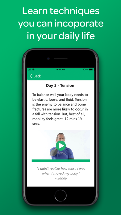 Zibrio BalanceCoach Screenshot