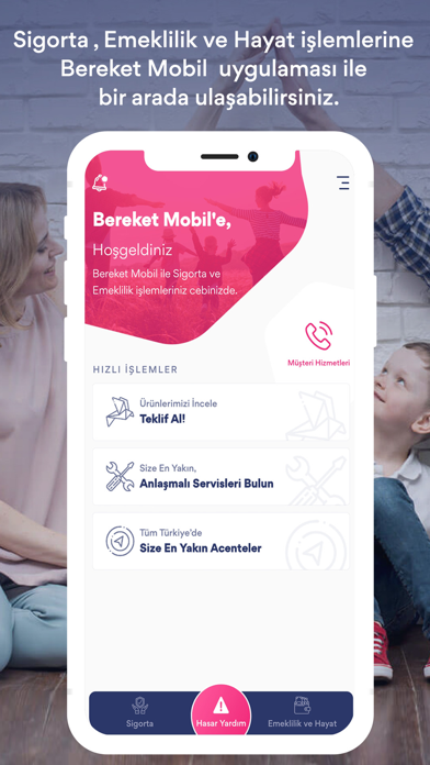 Bereket Mobil Screenshot