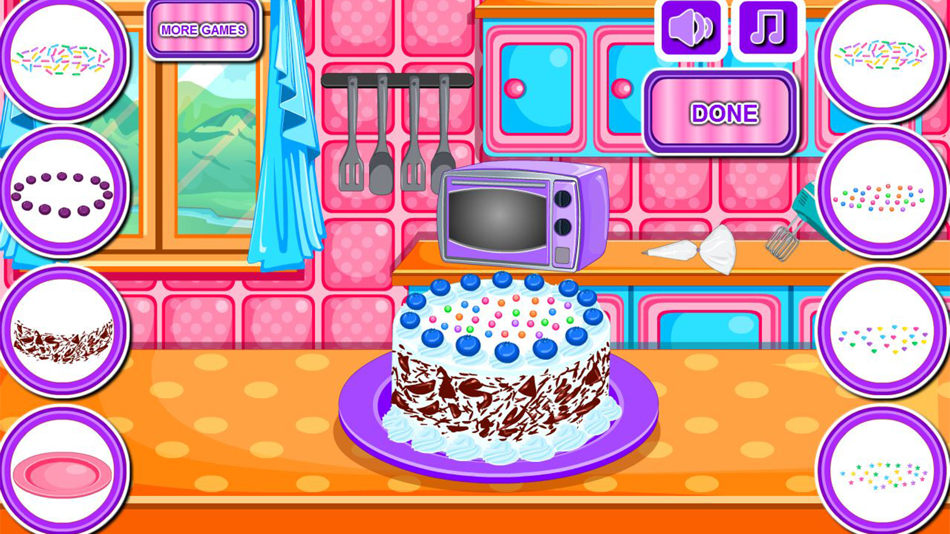 #9. Baking black forest cake games (iOS) By: Les Placements R.A. Inc.