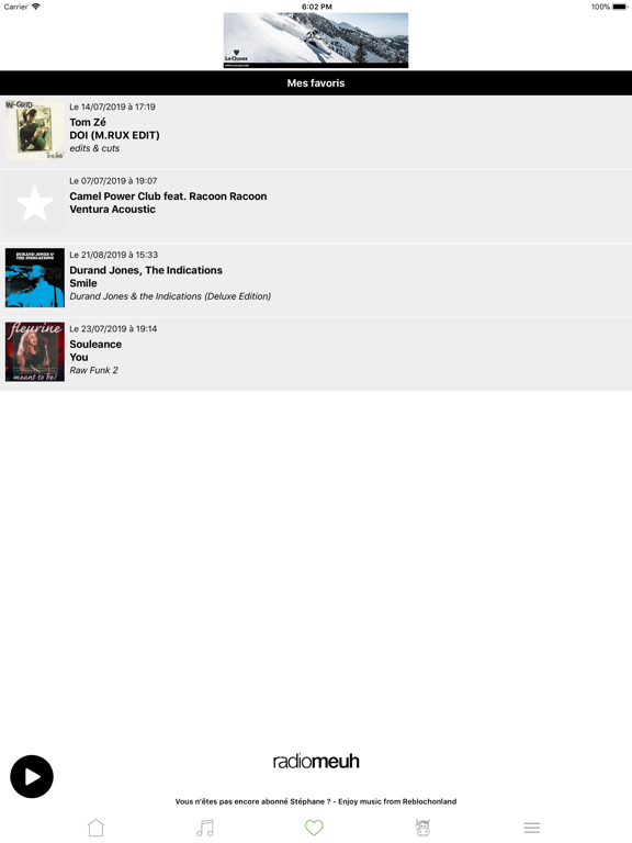 Screenshot #6 pour Radio Meuh