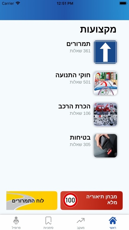 תאוריה - עוברים תיאוריה 2023