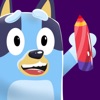 Icon Cute Bluey Doodle Book