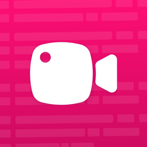 Teleprompter - Video Recorder Icon