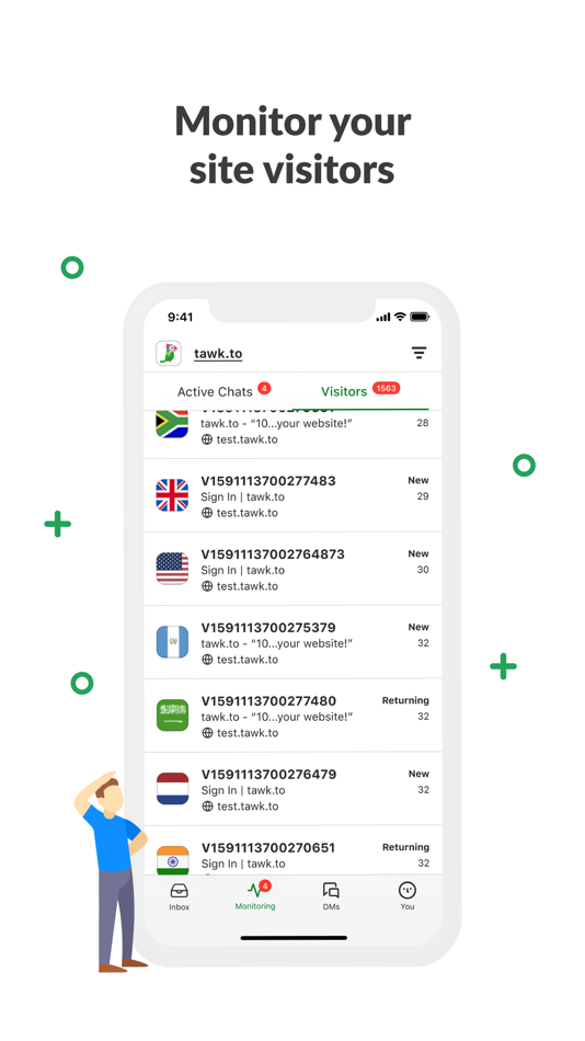 #4. Tawk.to (iOS) 由: tawk.to