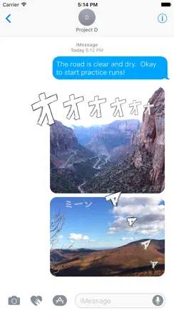 Manga Sound Effects Stickers iPhone image 1