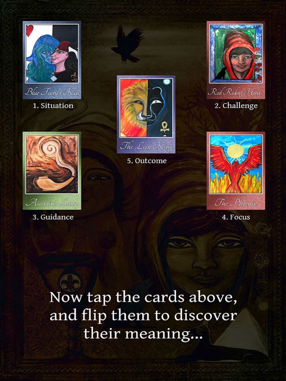 Fairy Tales Oracle Cards iPad screenshot 5 - Lifestyle app