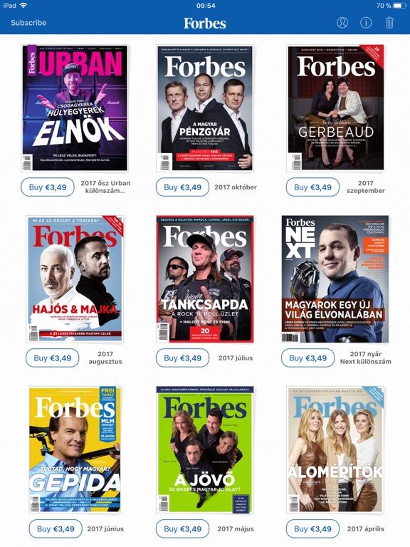 Screenshot #5 pour Forbes Magyarország