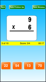 Ace Math Flash Cards screenshot