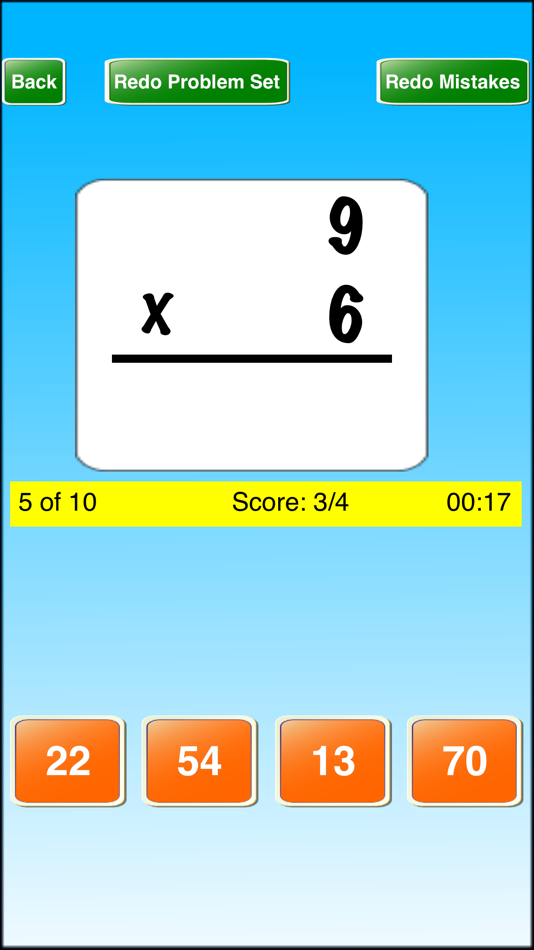 #4. Ace Math Flash Cards (iOS) 由: Horizon Business, Inc.