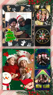 christmas frames collection iphone screenshot 3