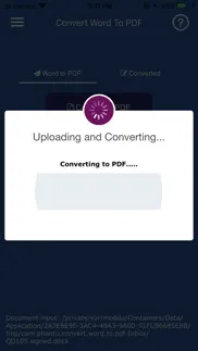 convert doc/docx to pdf iphone screenshot 3