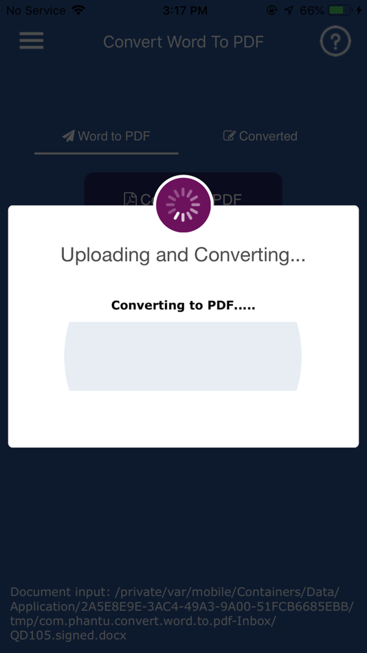 #3. Convert DOC/DOCX to PDF (iOS) 由: Tu Phan