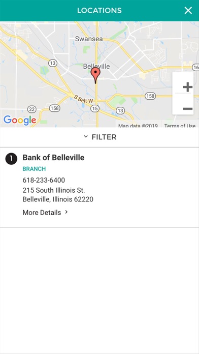 Bank of Belleville Screenshot