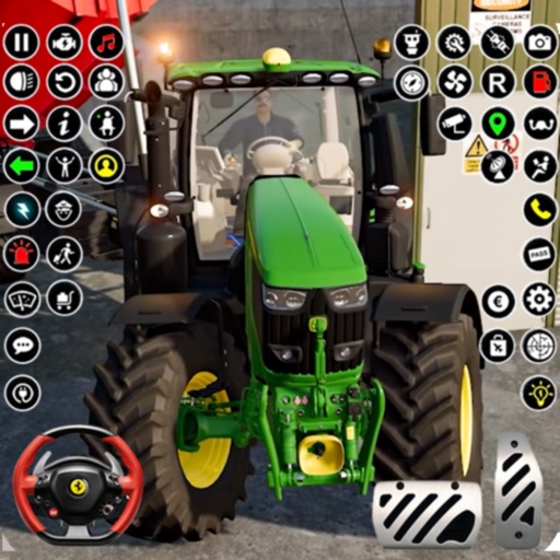 US Tractors Farming Games iOS App