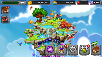 Screenshot from DragonVale