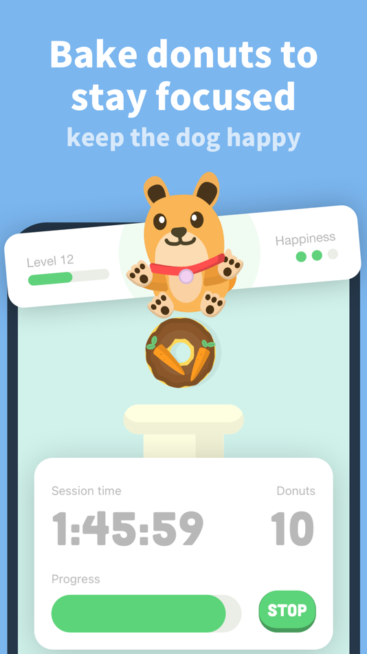 #2. Focus Dog: Productivity Timer (iOS) 由: Fancy Ventures UG (haftungsbeschraenkt)