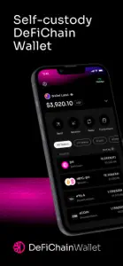 DeFiChain Wallet screenshot #1 for iPhone