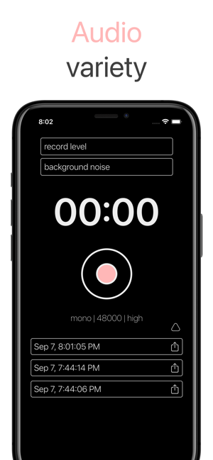 ‎Stereo Recorder Screenshot