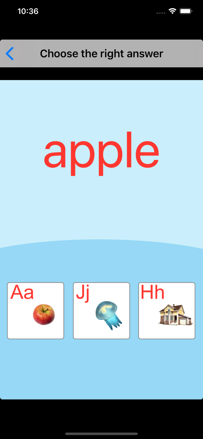 English Alphabet Cards