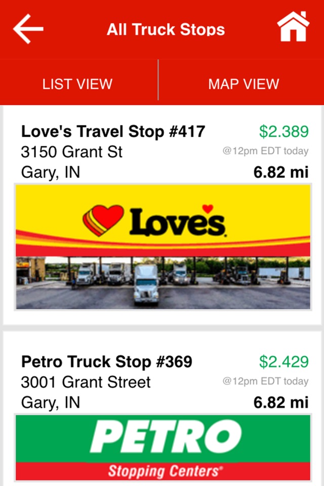 Find Truck Service & Stops screenshot 3