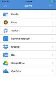 izip - zip unzip unrar iphone bildschirmfoto 1