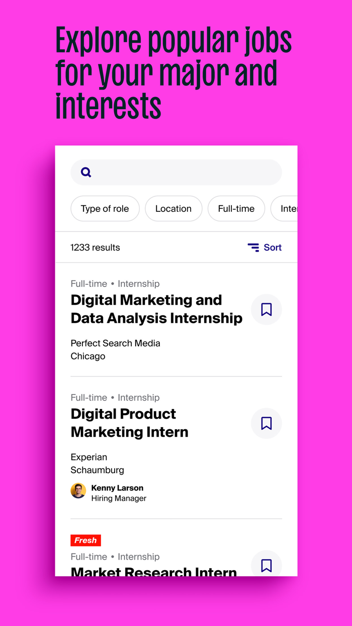 Handshake Jobs and Careers