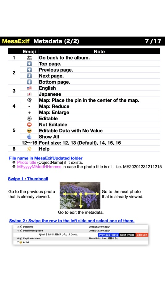 #5. MesaExif4iOS (iOS) Podle: Hirofumi Kuramoto