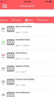 anime music collection iphone capturas de pantalla 4