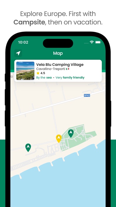 Campsite - Camping in Europe Screenshot
