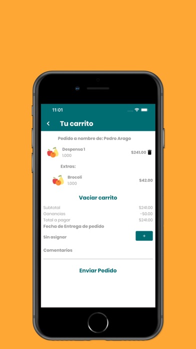 Mercadito Abastos App Screenshot