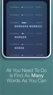 wordsmyth - calm word play iphone screenshot 2