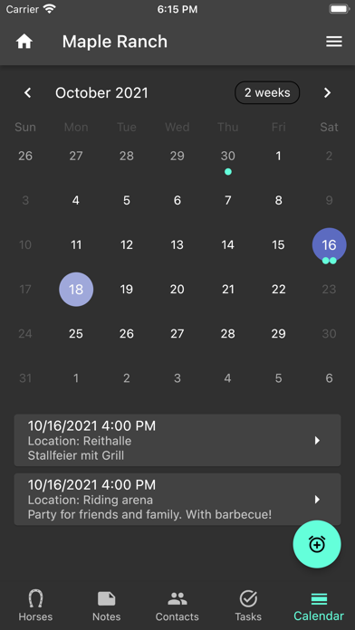 Horse Diary Screenshot