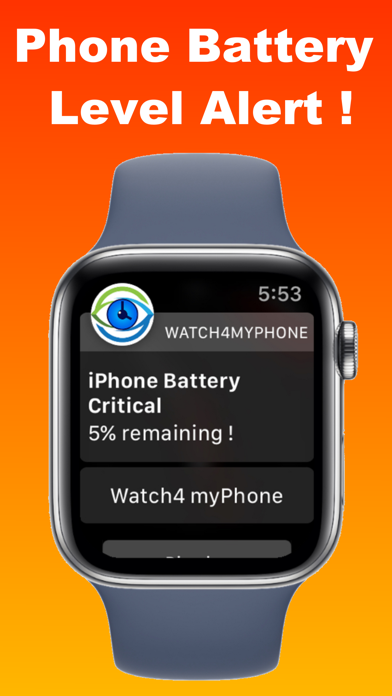 Watch 4 my Phone - Lost Alert Screenshot