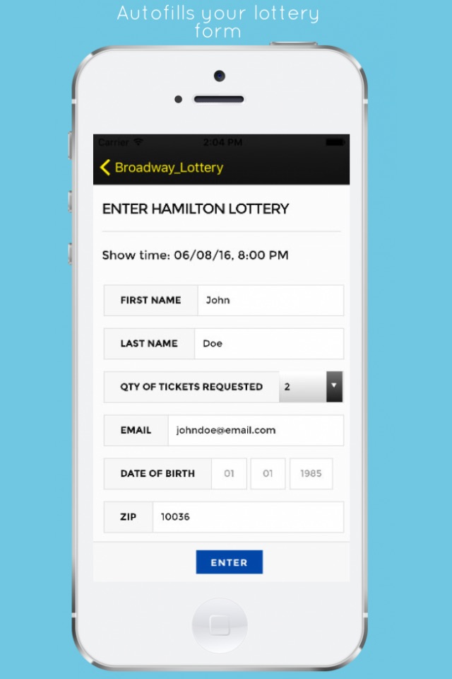 Broadway Lottery screenshot 2