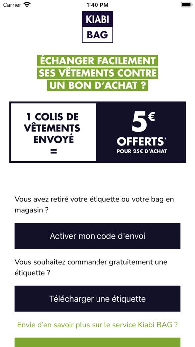 Screenshot #2 pour Kiabi Bag