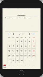 my calendar&note iphone screenshot 2