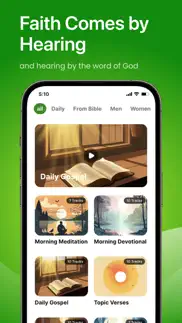 hearfaith-bible audio iphone screenshot 4