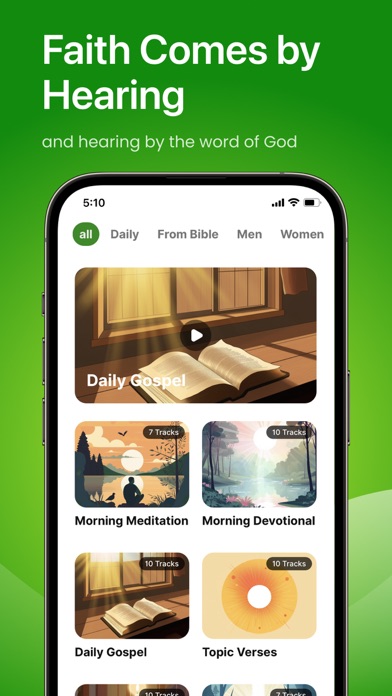 HearFaith-Bible Audio Screenshot