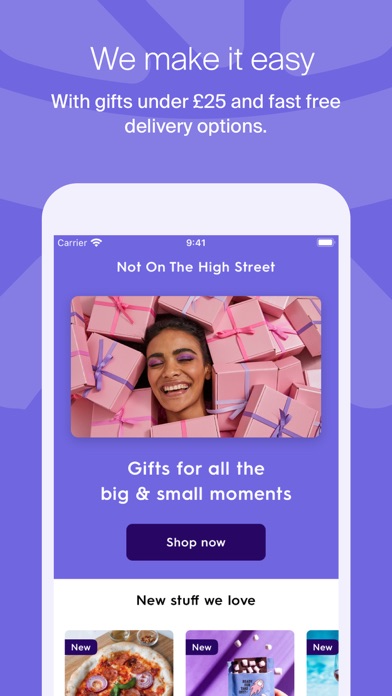 Screenshot #2 pour Notonthehighstreet: Shop Gifts