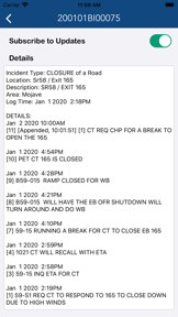 California 511 Road Conditions screenshot