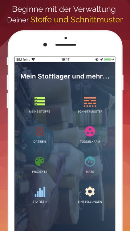 Stofflager und mehr...