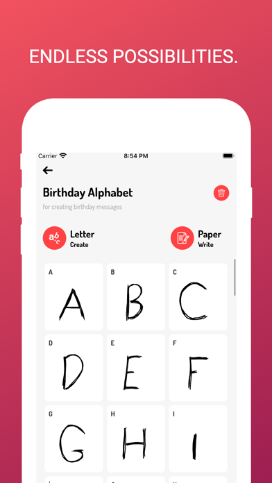Font Maker - Letter Generator Screenshot