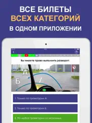 Билеты ПДД 2025 ГИБДД айпад изображения 1