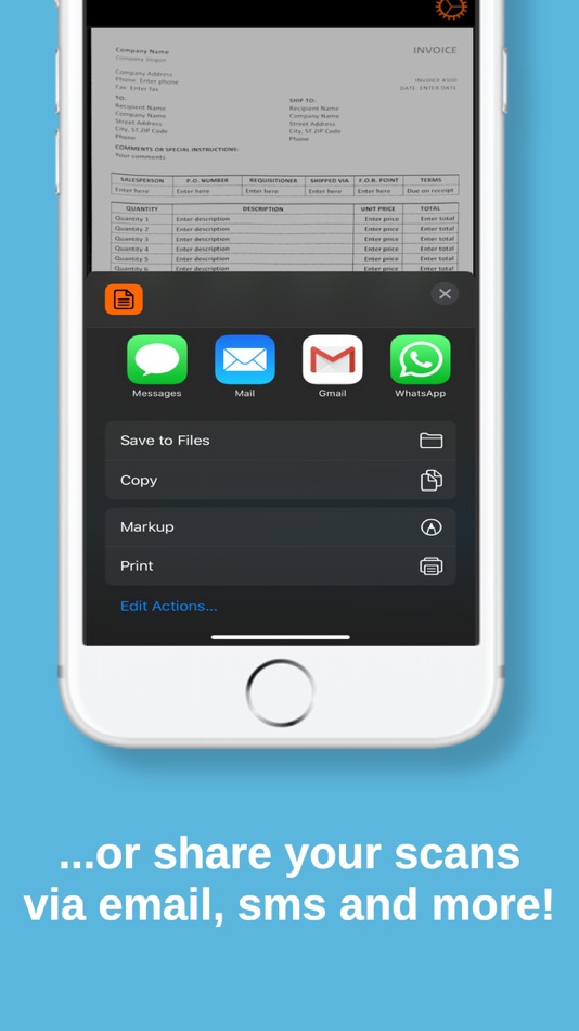 #4. Scan HQ - Document Scanner (iOS) 由: iotablue, LLC
