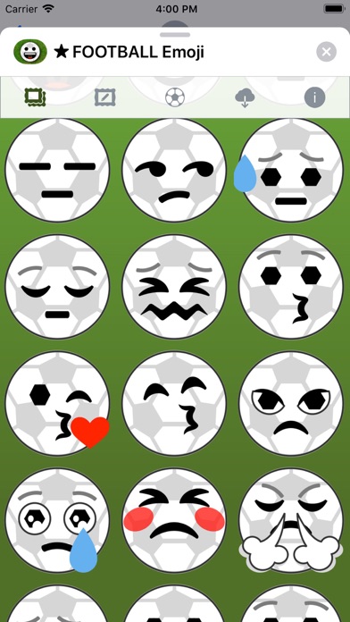 Football Emoji • Stickers Screenshot