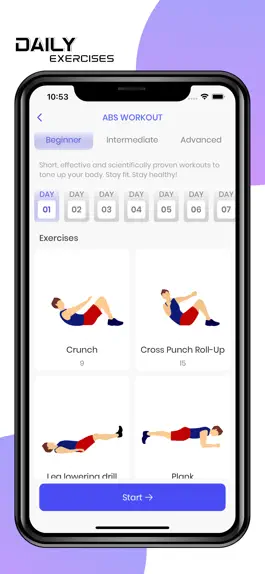 Game screenshot 30 Days Workout hack