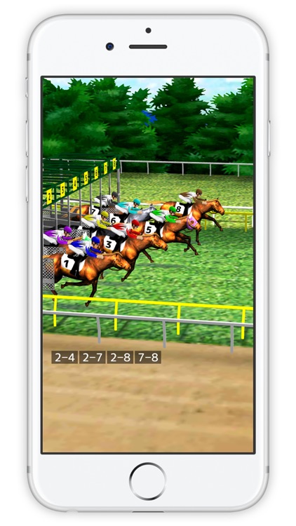 Simple Horse Racing