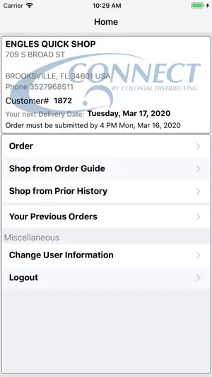 Colonial Connect screenshot 2